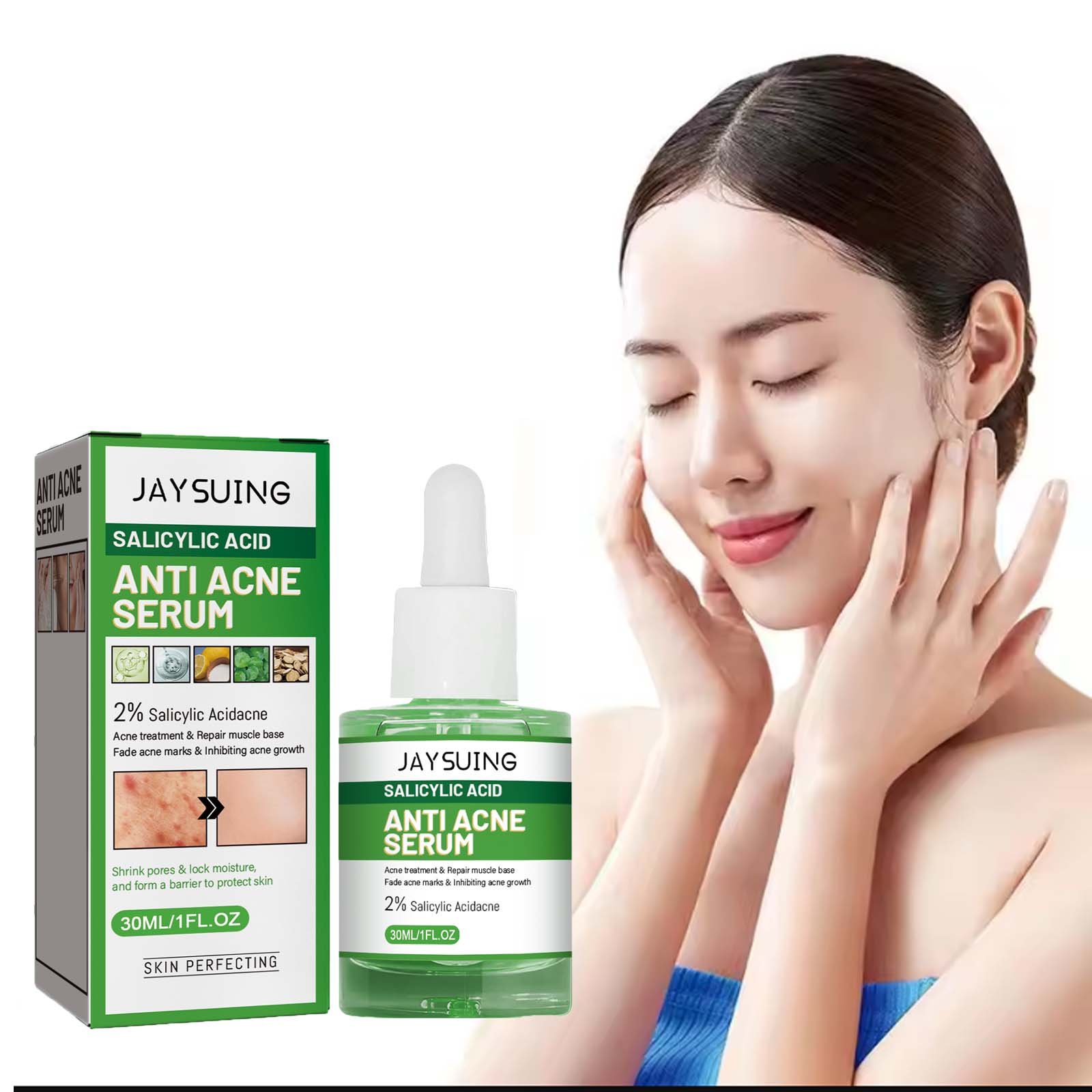 Salicylic Acid Blackhead Remover - Ácido salicílico anti acn-e rosto soro