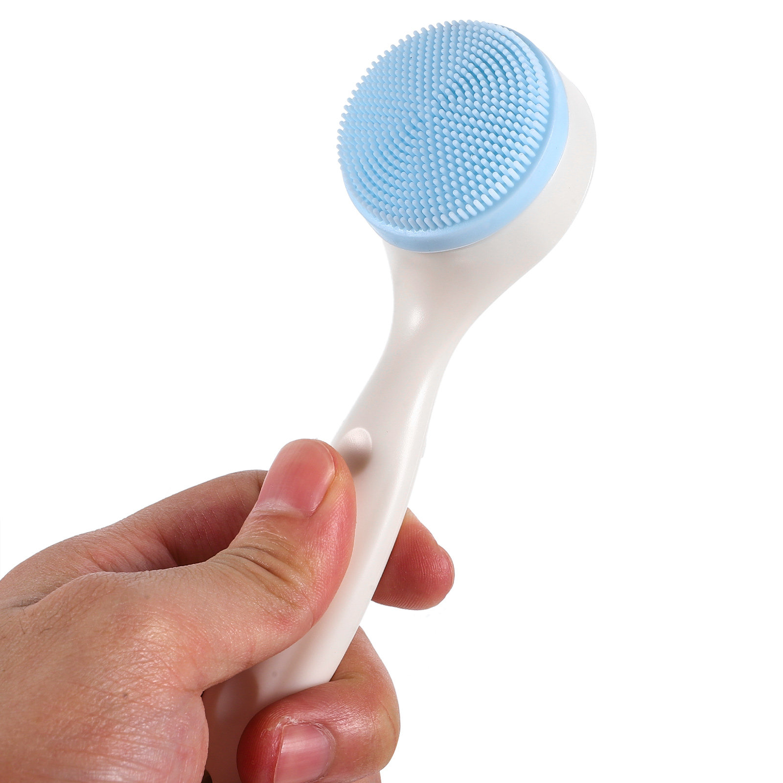 Silicone Face Scrubber Electric - Escova facial de silicone, 2 peças,