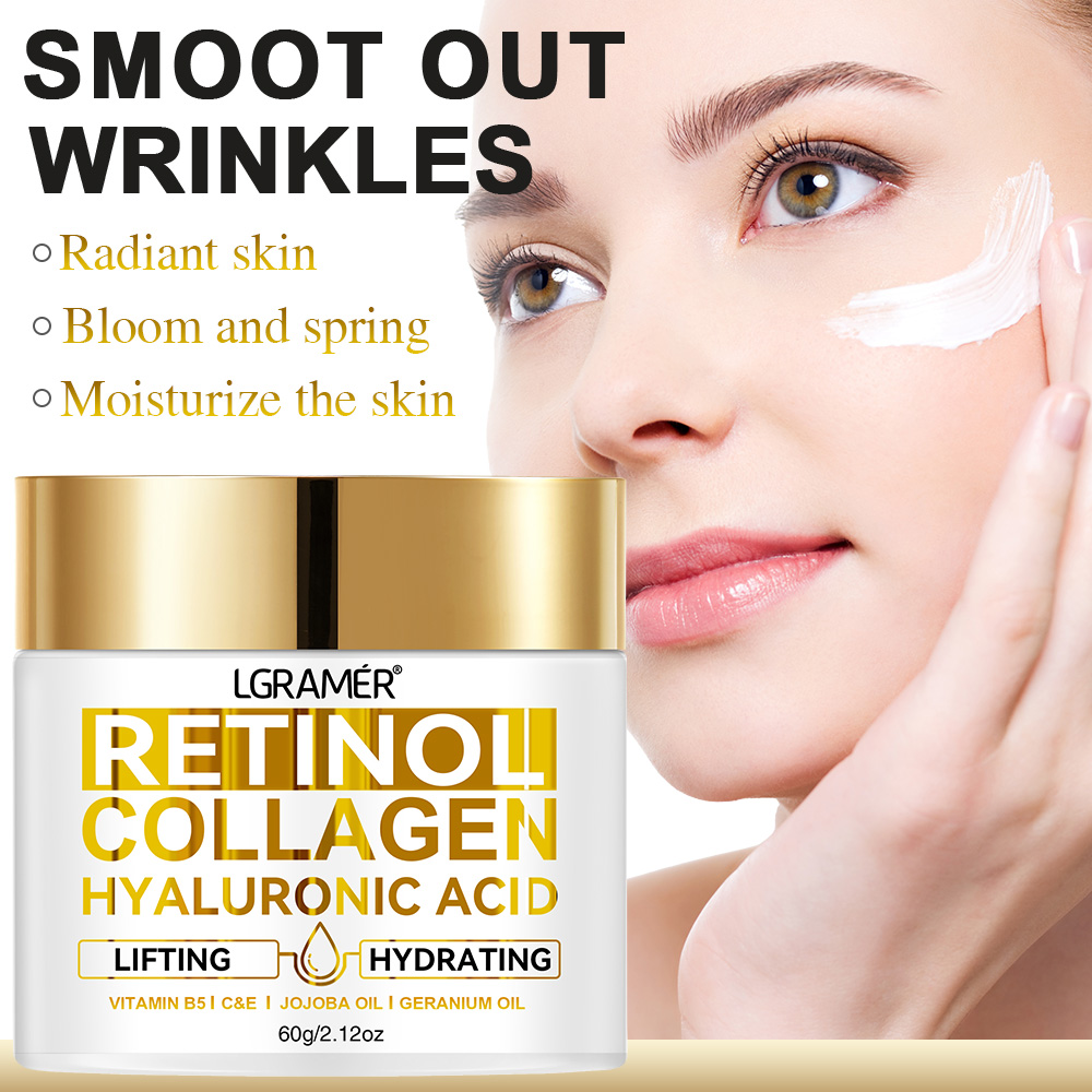Retinol Anti Wrinkle Cream - Retinol anti envelhecimento creme facial hidratante