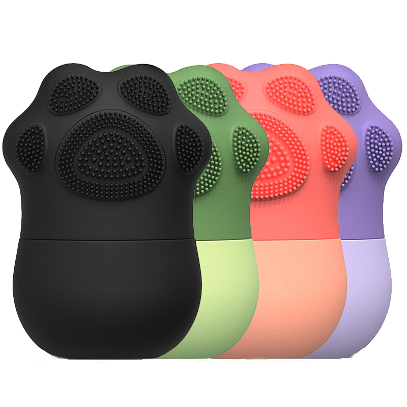 Face Ice Roller Puffiness - Rolo de gelo facial de silicone,