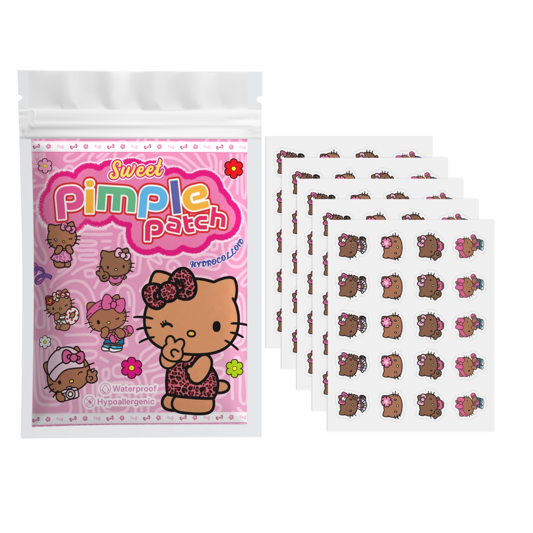 Hydrocolloid Pimple Patch - 100PCS Adesivos para Acne Hello Kitty,