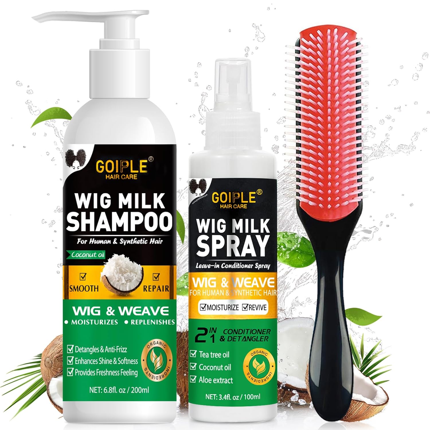 Hair Care - Kit de Cuidados para Perucas GOIPLE