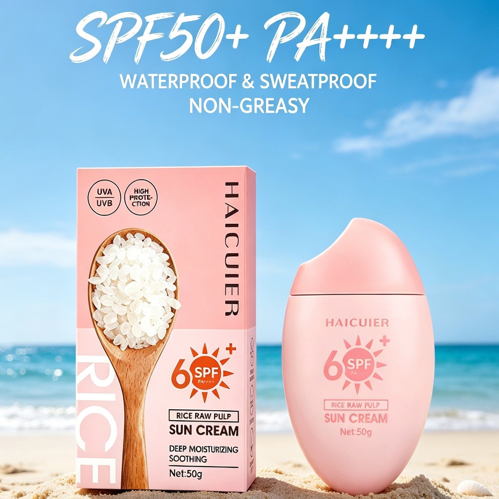 Spf 50 Waterproof Sunscreen - Protetor Solar SPF50+ com Extrato de