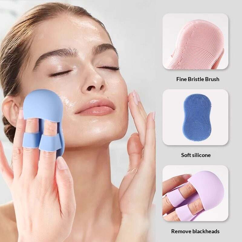 Silicone Face Scrubber Electric - Escova de Limpeza Facial de Silicone