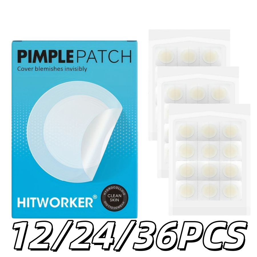 Skincare - 12/24/36PCS Adesivos de Hidrogel com Óleo