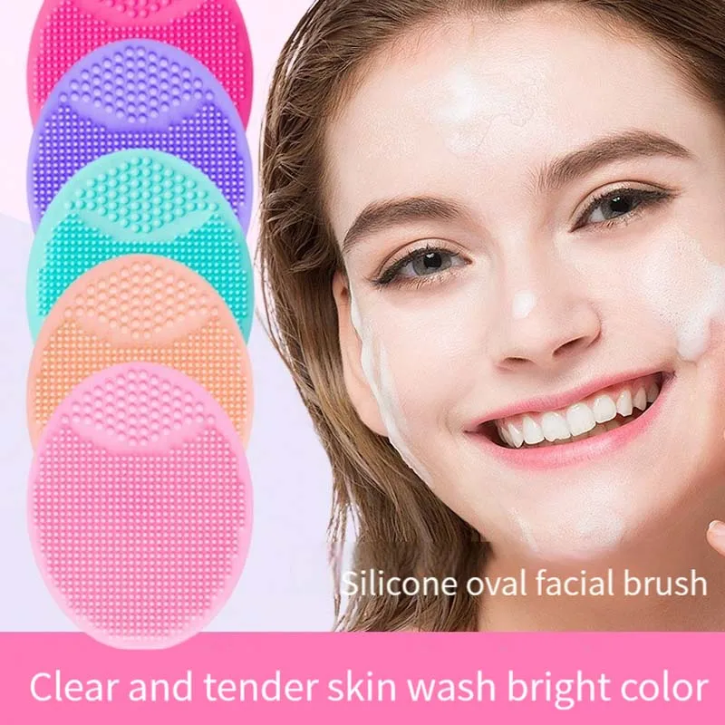 Silicone Face Scrubber Electric - Escova de limpeza facial de silicone,
