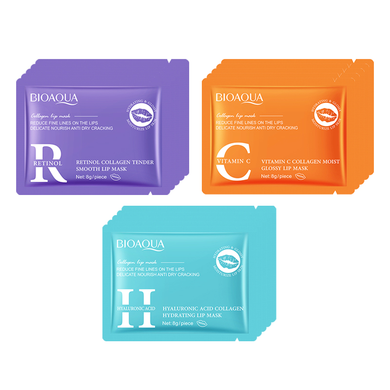 Collagen Under Eye Patches - Bioaqua retinol cristal colágeno máscara de