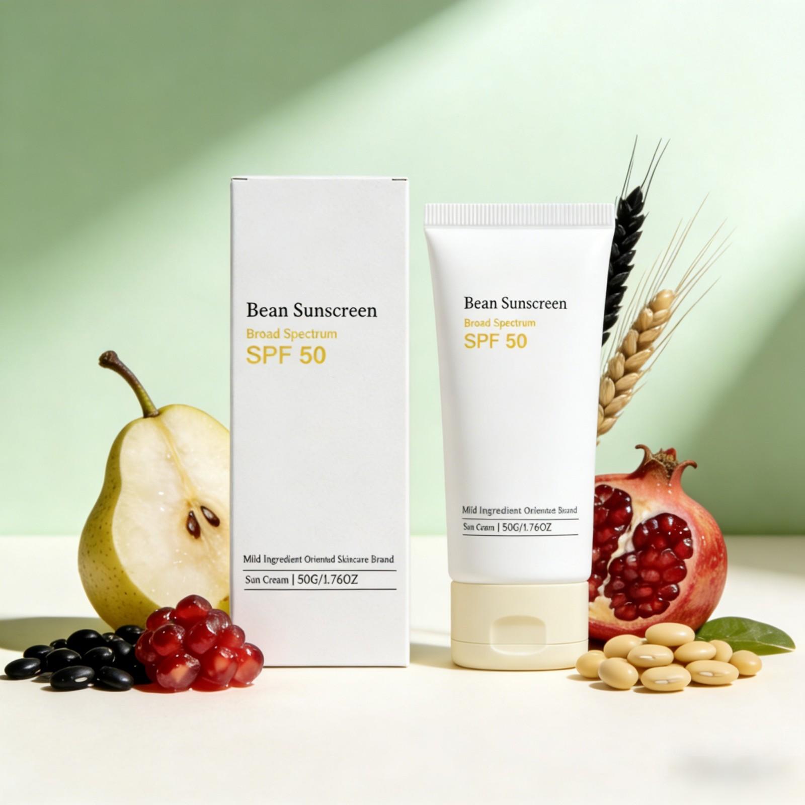 Spf 50 Waterproof Sunscreen - Protetor Solar Coreano Bean SPF 50,