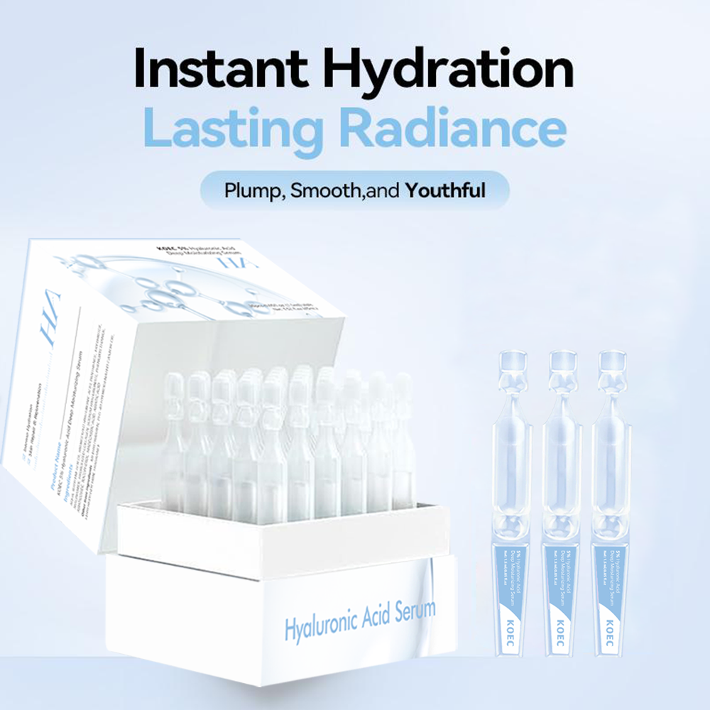 Hyaluronic Acid Facial Serum - 30 peças koec 5% ácido hialurônico