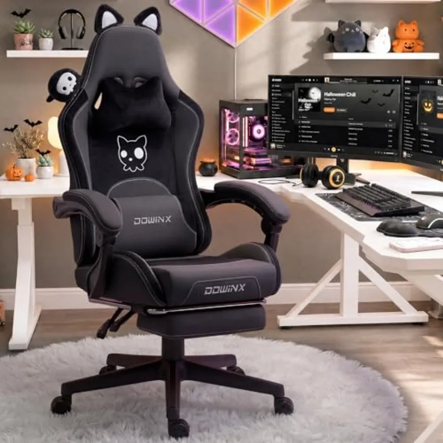 Massage - Cadeira Gamer para Adultos com Orelhas