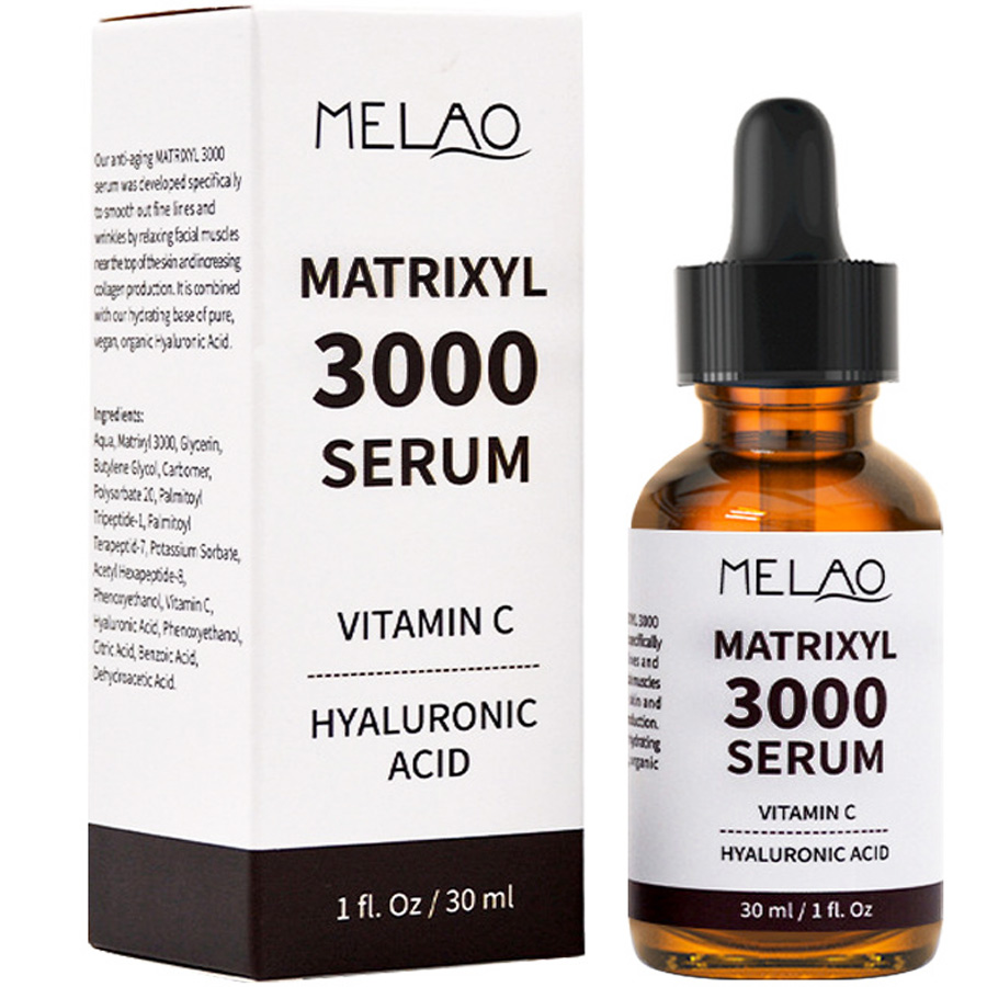 Hyaluronic Acid Facial Serum - Sérum MATRIXYL 3000 com Ácido Hialurônico,