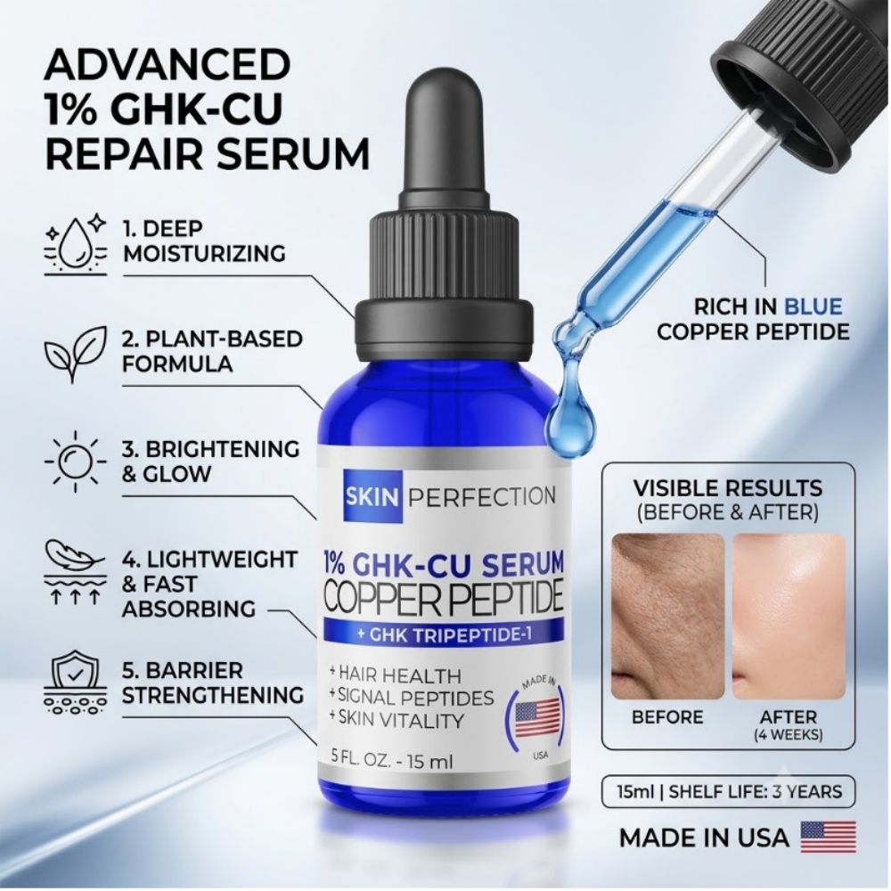 Hyaluronic Acid Facial Serum - Sérum Facial Nutritivo Profundo 15ml, Clareador,