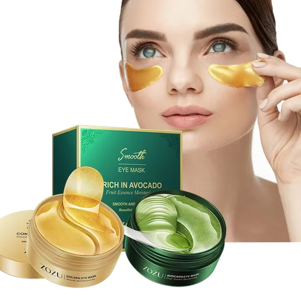 Collagen Under Eye Patches - 24k ouro olho gel remendo abacate