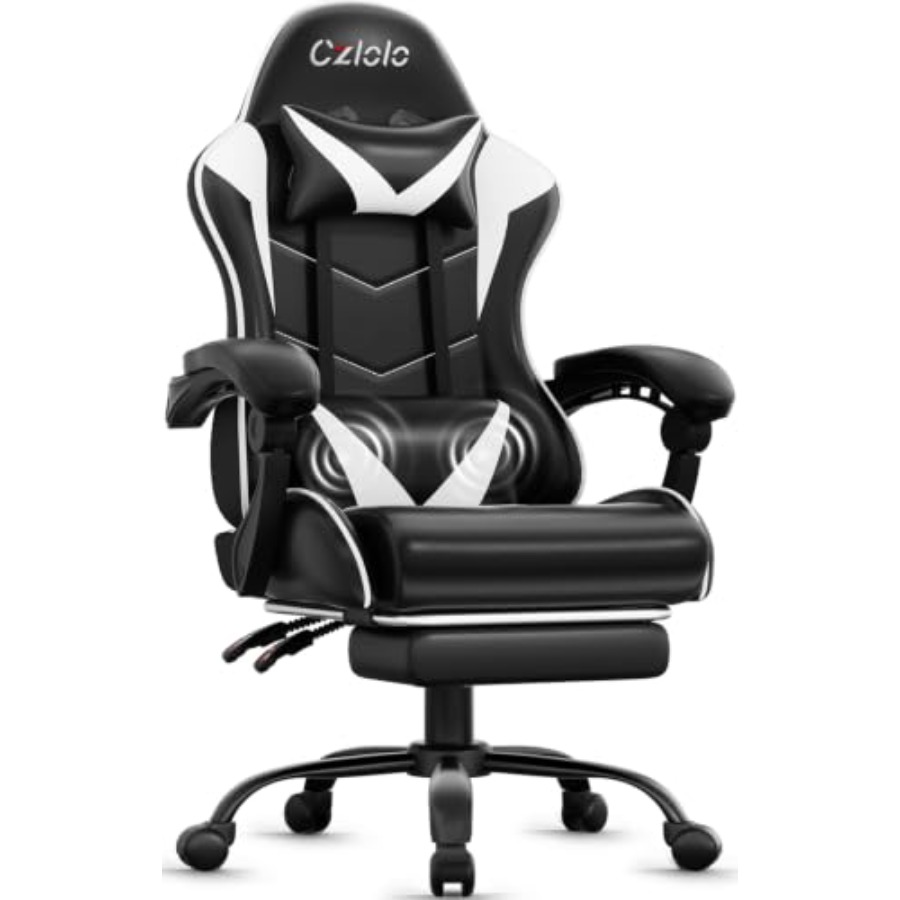 Massage - Cadeira Gamer com Apoio para os