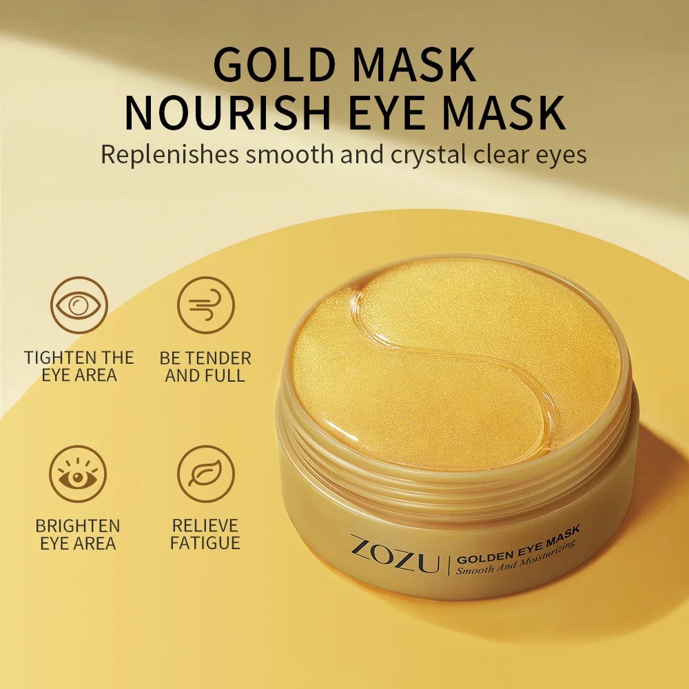 Collagen Under Eye Patches - Anti-olheiras olho máscara, 120pcs, abacate, colágeno