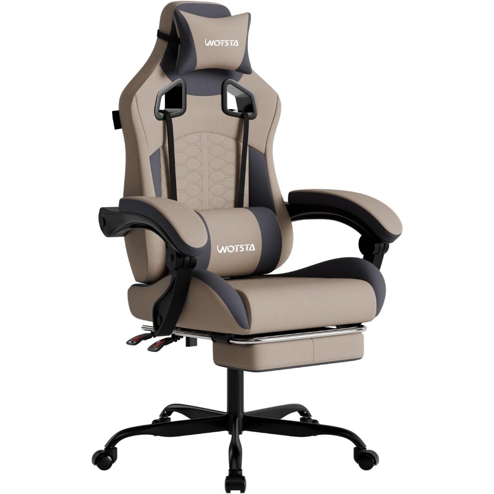 Massage - Cadeira de Jogos Ergonômica com Massagem,