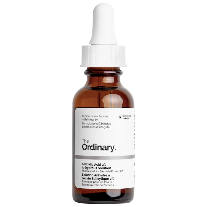 Hyaluronic Acid Facial Serum - Ácido salicílico 2% solução anidro 30ml