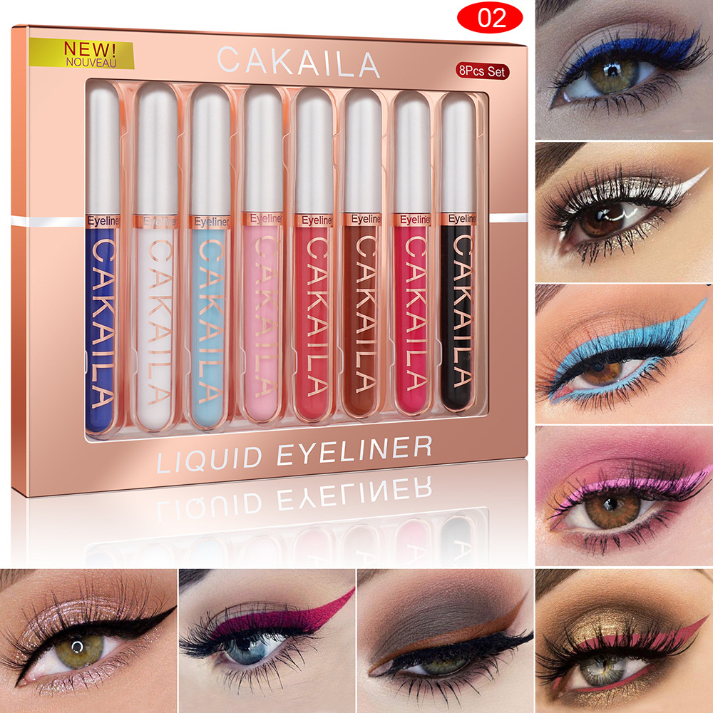 Conjunto de canetas delineador - Waterproof Liquid Eyeliner Pen avaliação e preço