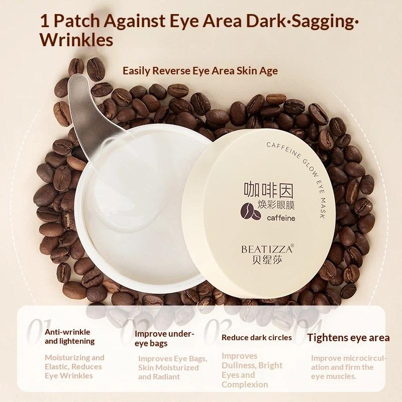 Máscara de Cafeína para a Área - Collagen Under Eye Patches avaliação e preço