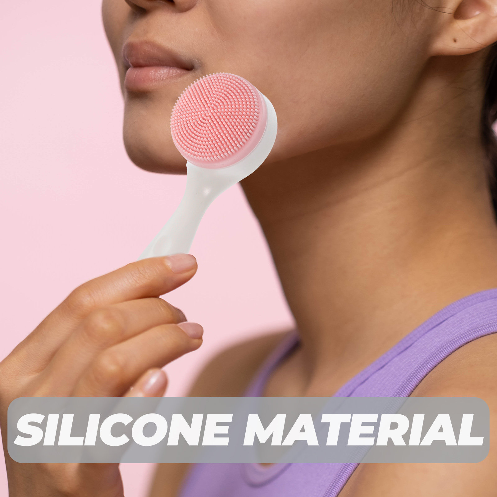 Escova facial de silicone, 2 p - Silicone Face Scrubber Electric avaliação e preço