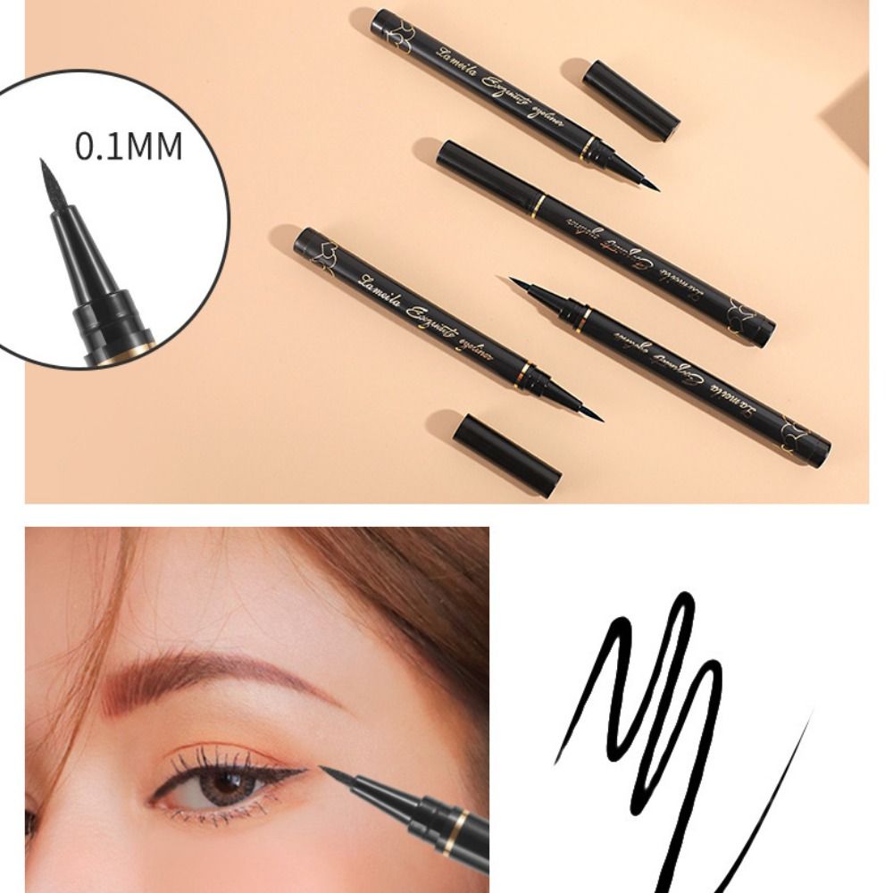 Novo Delineador Líquido Preto  - Waterproof Liquid Eyeliner Pen avaliação e preço