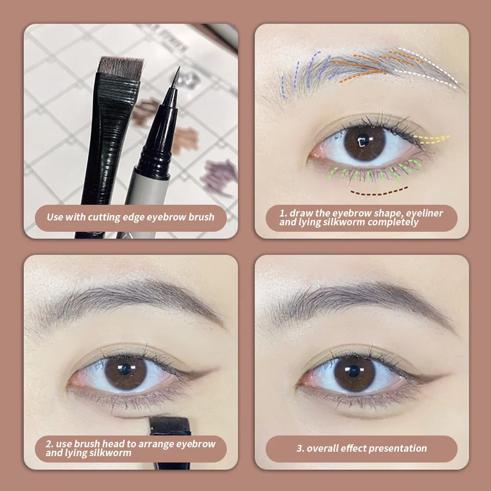 Lápis de sobrancelha líquido m - Waterproof Liquid Eyeliner Pen avaliação e preço