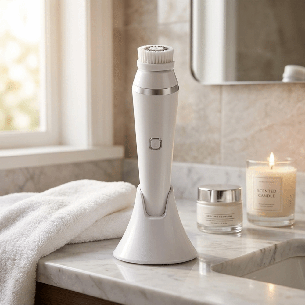 Escova de Limpeza Facial Elétr - Silicone Face Scrubber Electric avaliação e preço