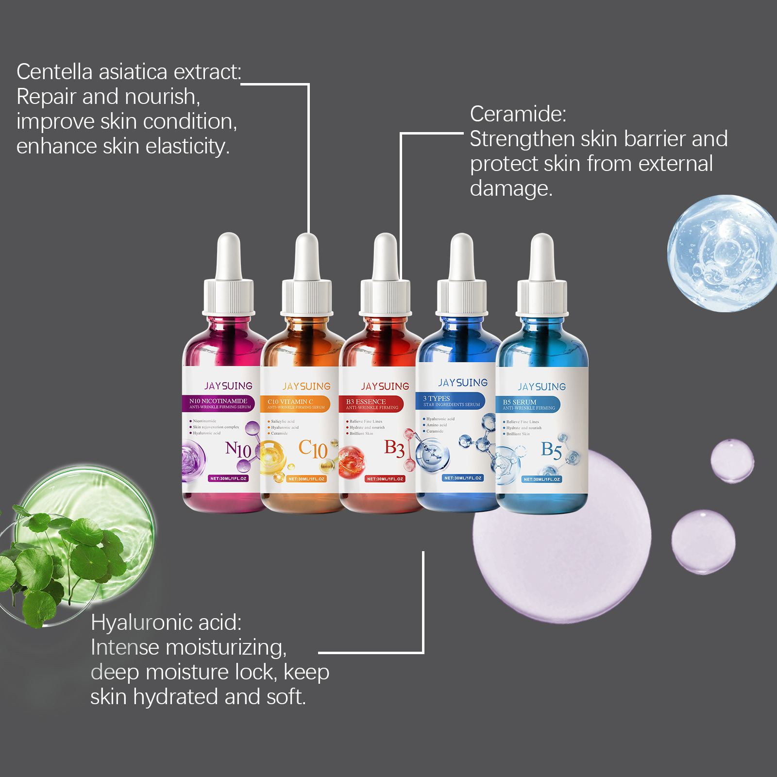 Soro facial conjuntos de cuida - Niacinamide Pore Shrinking Essence avaliação e preço