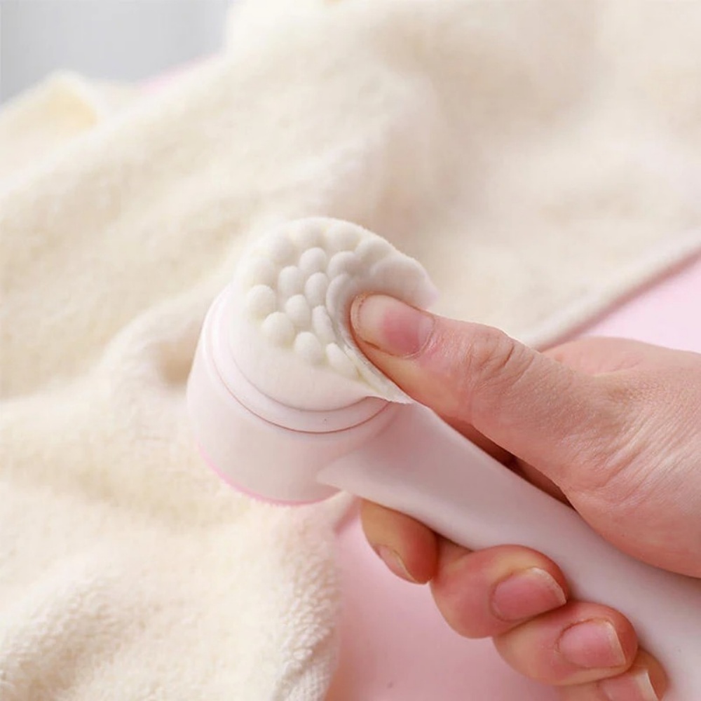 Escova de Limpeza Facial de Si - Silicone Face Scrubber Electric avaliação e preço