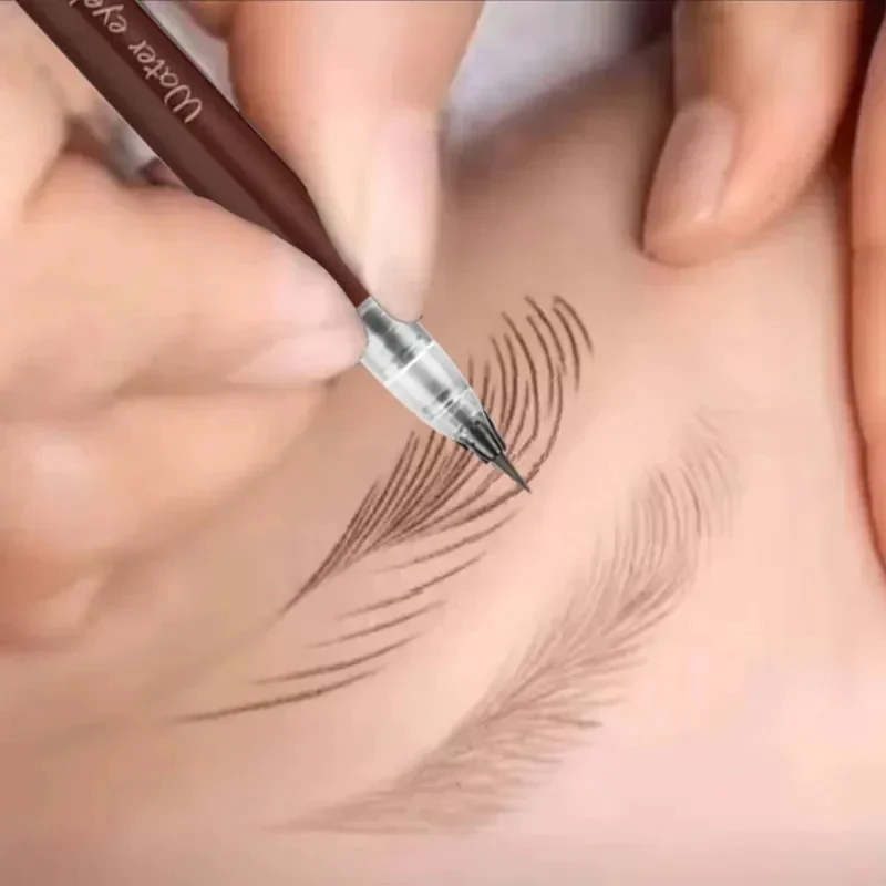 Lápis de sobrancelha ultrafino - Waterproof Liquid Eyeliner Pen avaliação e preço