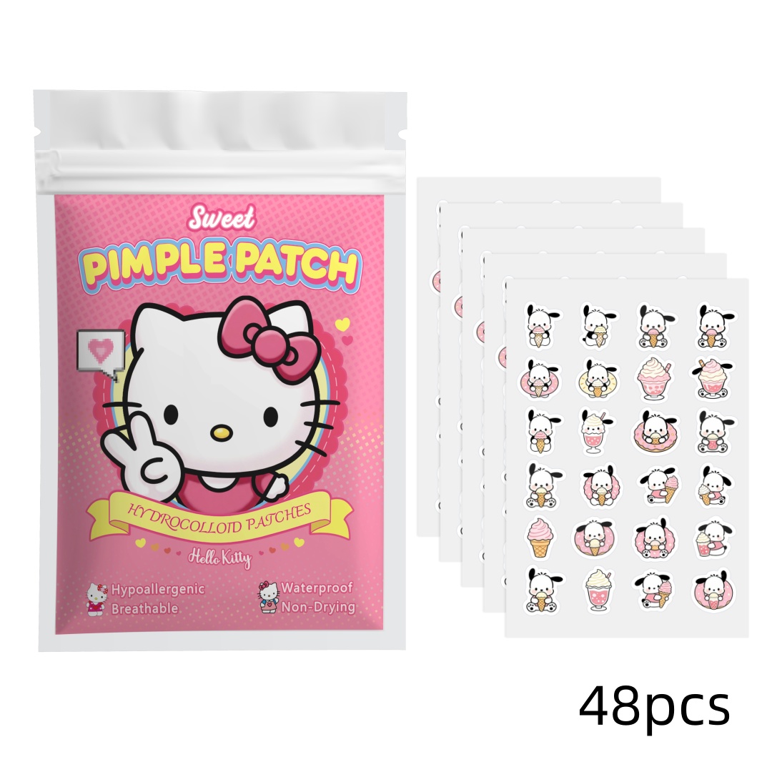 48/120PCS Adesivos para Acne H - Hydrocolloid Pimple Patch avaliação e preço