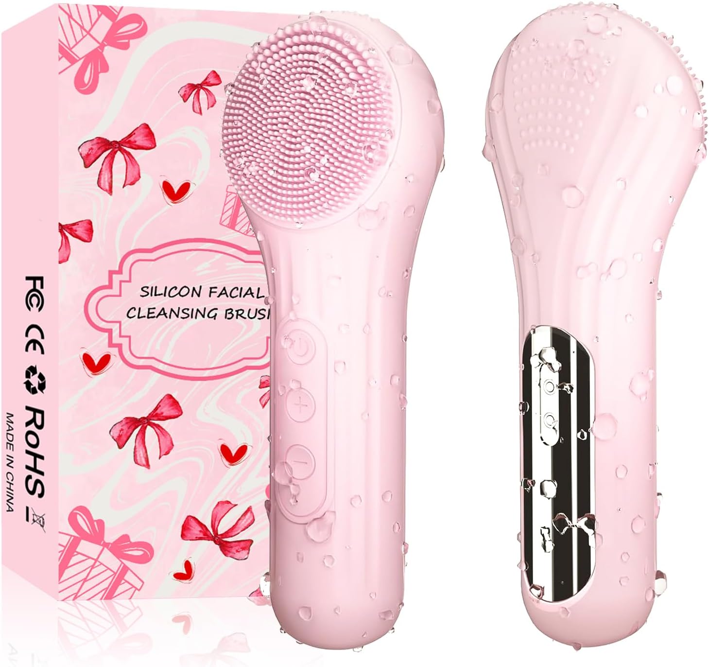 Purificador facial de silicone - Silicone Face Scrubber Electric avaliação e preço