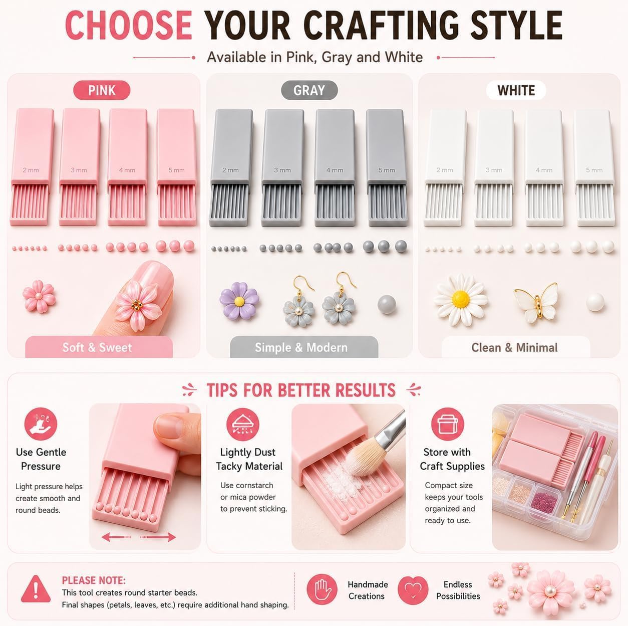 Kit 4 Peças: Ferramenta para C - Nail Art avaliação e preço