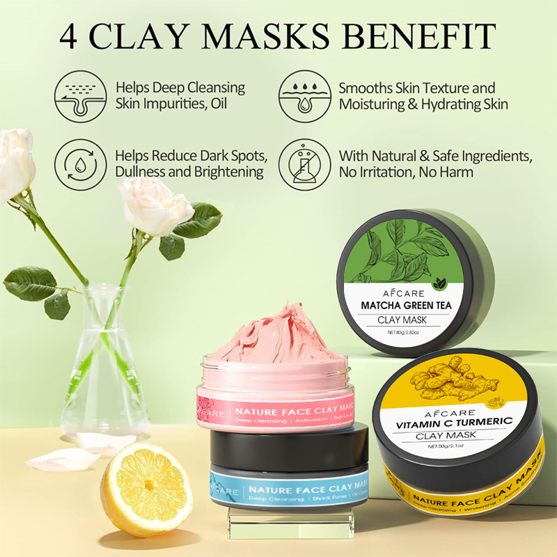 Conjunto de máscara facial de  - Green Tea Cleansing Clay Mask avaliação e preço