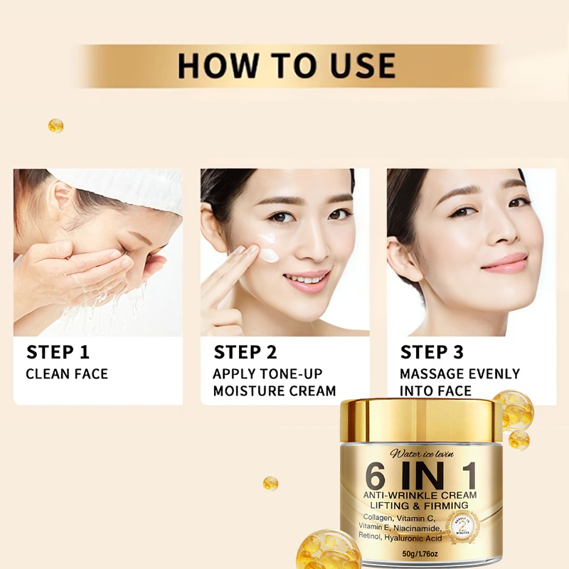 Creme Anti-Rugas 6 em 1. Eleva - Retinol Anti Wrinkle Cream avaliação e preço