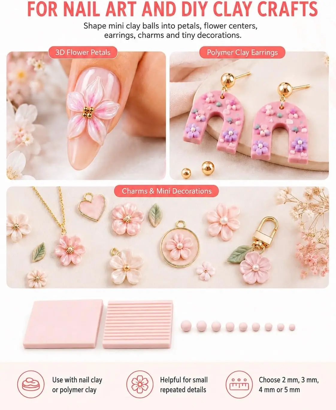 Kit 4 Peças: Ferramenta para C - Nail Art avaliação e preço