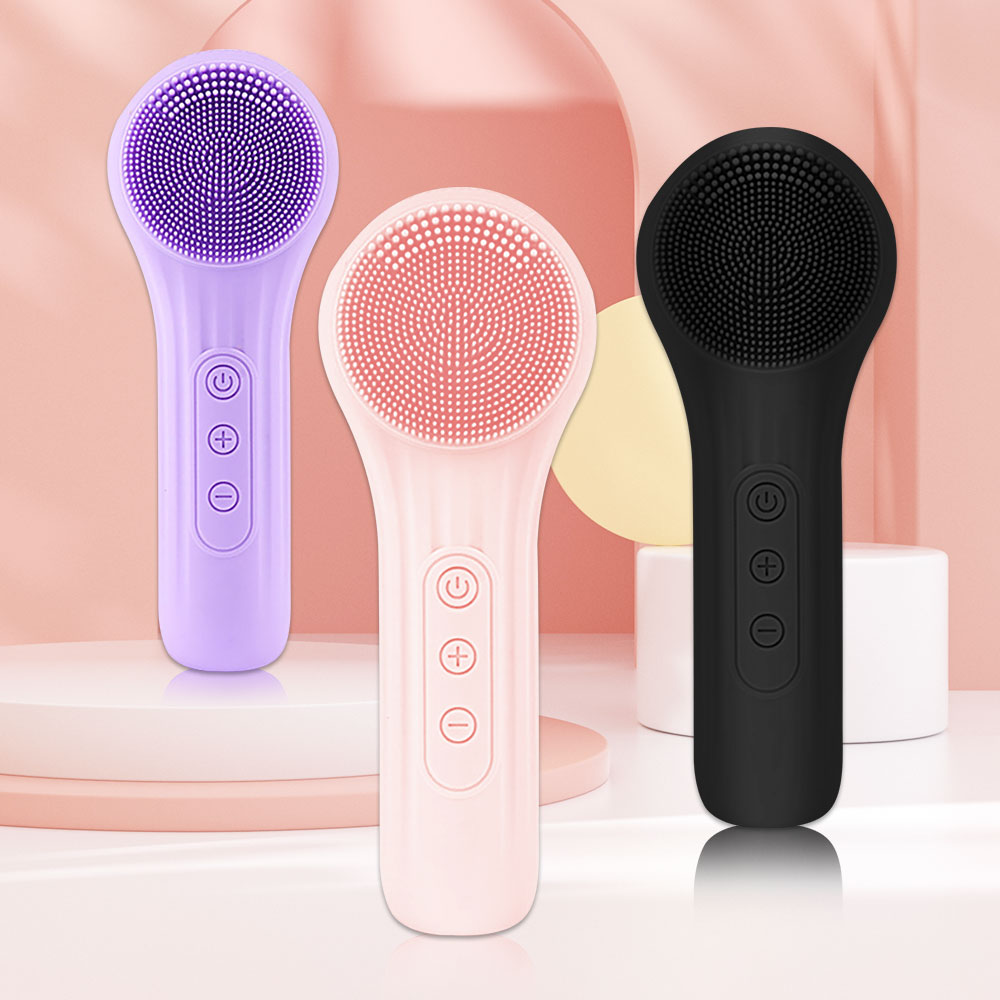 Sonic silicone escova facial l - Silicone Face Scrubber Electric avaliação e preço