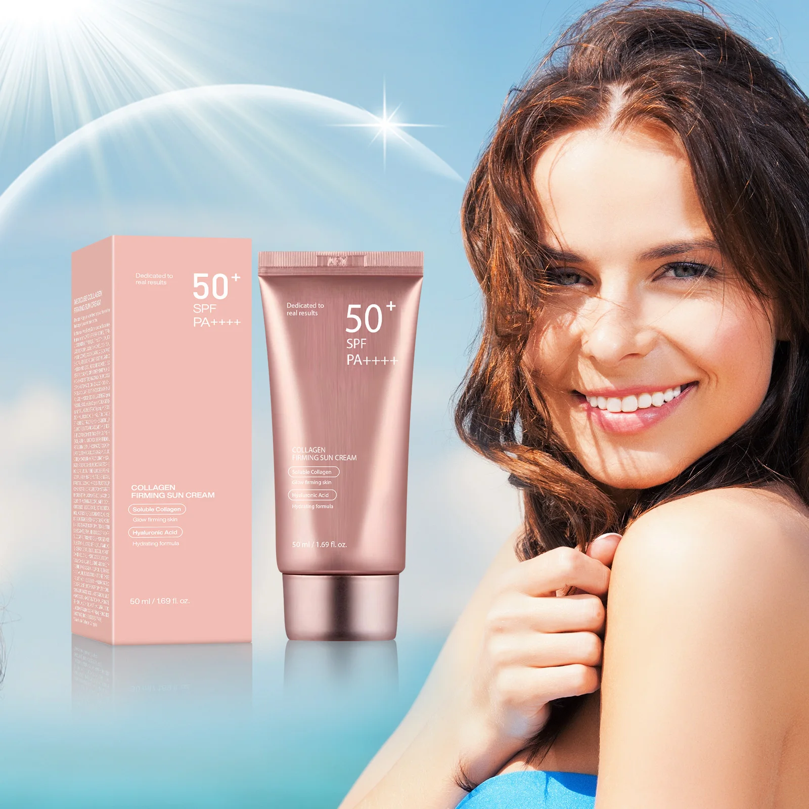 Protetor Solar SPF50 PA+++ Cre - Spf 50 Waterproof Sunscreen avaliação e preço