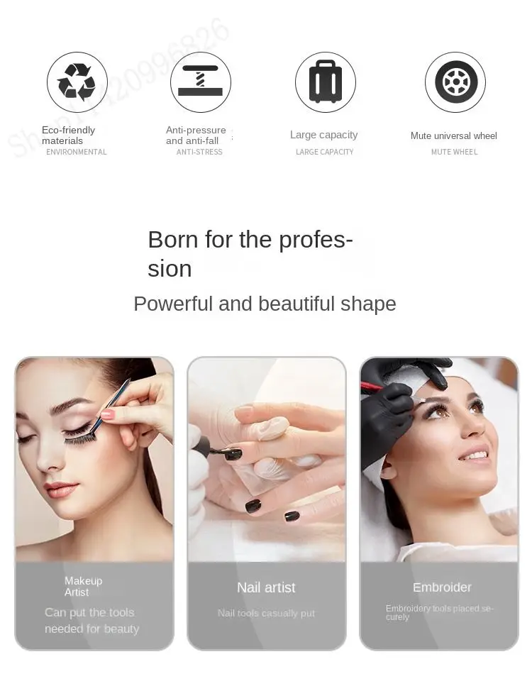 Maleta de Maquiagem Profission - Makeup avaliação e preço