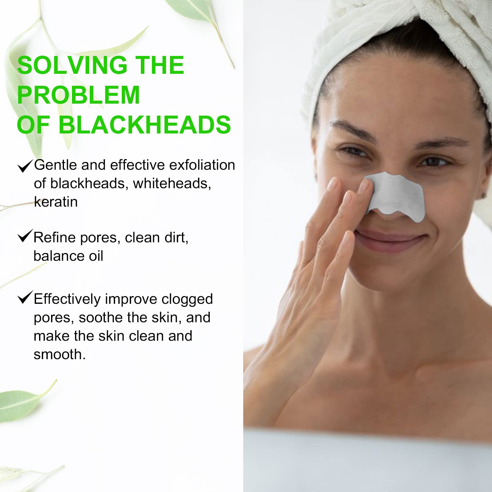 10/25/50PCS Tiras de Hidrocolo - Salicylic Acid Blackhead Remover avaliação e preço