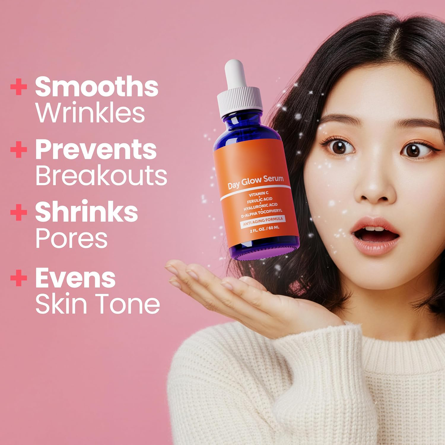 Sérum Facial Coreano com 20% d - Skincare avaliação e preço