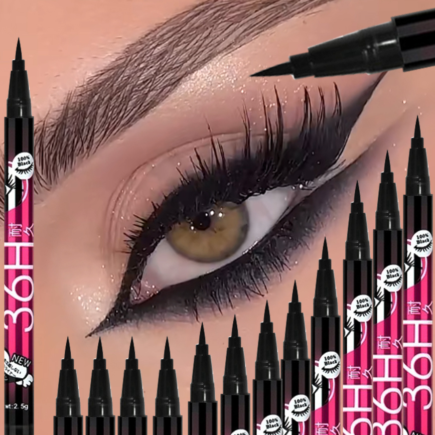 Conjunto de delineador líquido - Waterproof Liquid Eyeliner Pen avaliação e preço