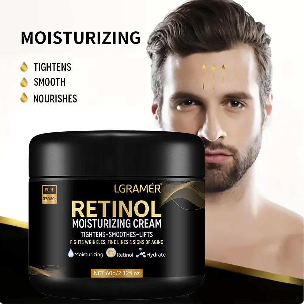 Hidratante Facial Masculino co - Retinol Anti Wrinkle Cream avaliação e preço