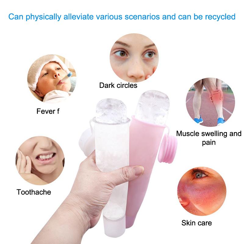 1PC Rolo de Gelo Facial de Sil - Face Ice Roller Puffiness avaliação e preço