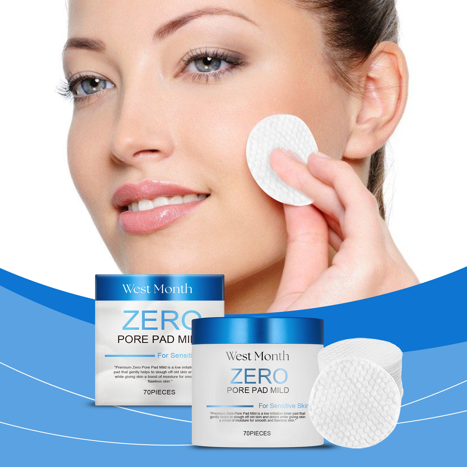 Almofadas de algodão para limp - Salicylic Acid Blackhead Remover avaliação e preço