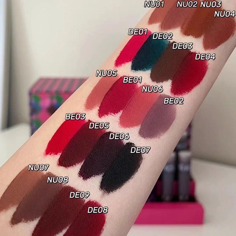 Batom Matte de Veludo Kaleidos - Matte Velvet Lip Tint Long Lasting avaliação e preço