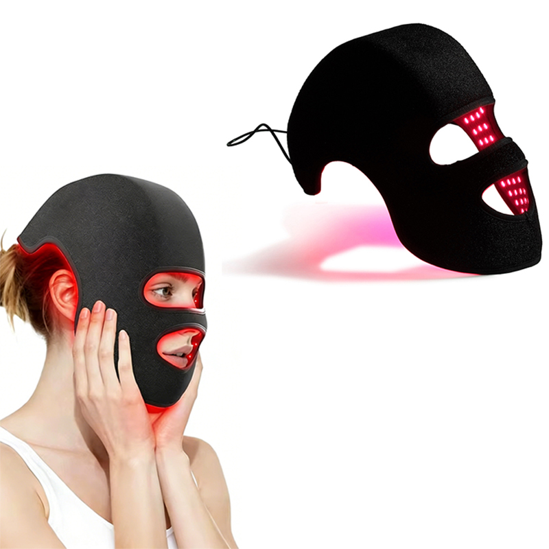 Máscara Facial e Chapéu LED 4  - Led Light Therapy Face Mask avaliação e preço