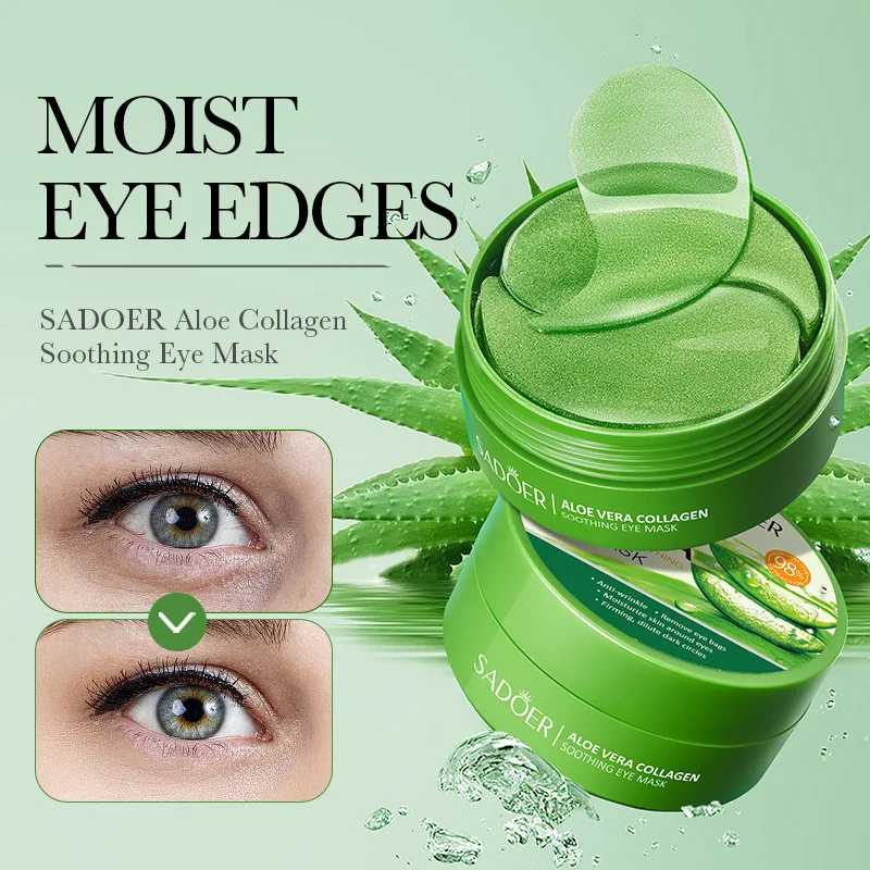 SAODER 60Pcs Patches de Olhos  - Collagen Under Eye Patches avaliação e preço