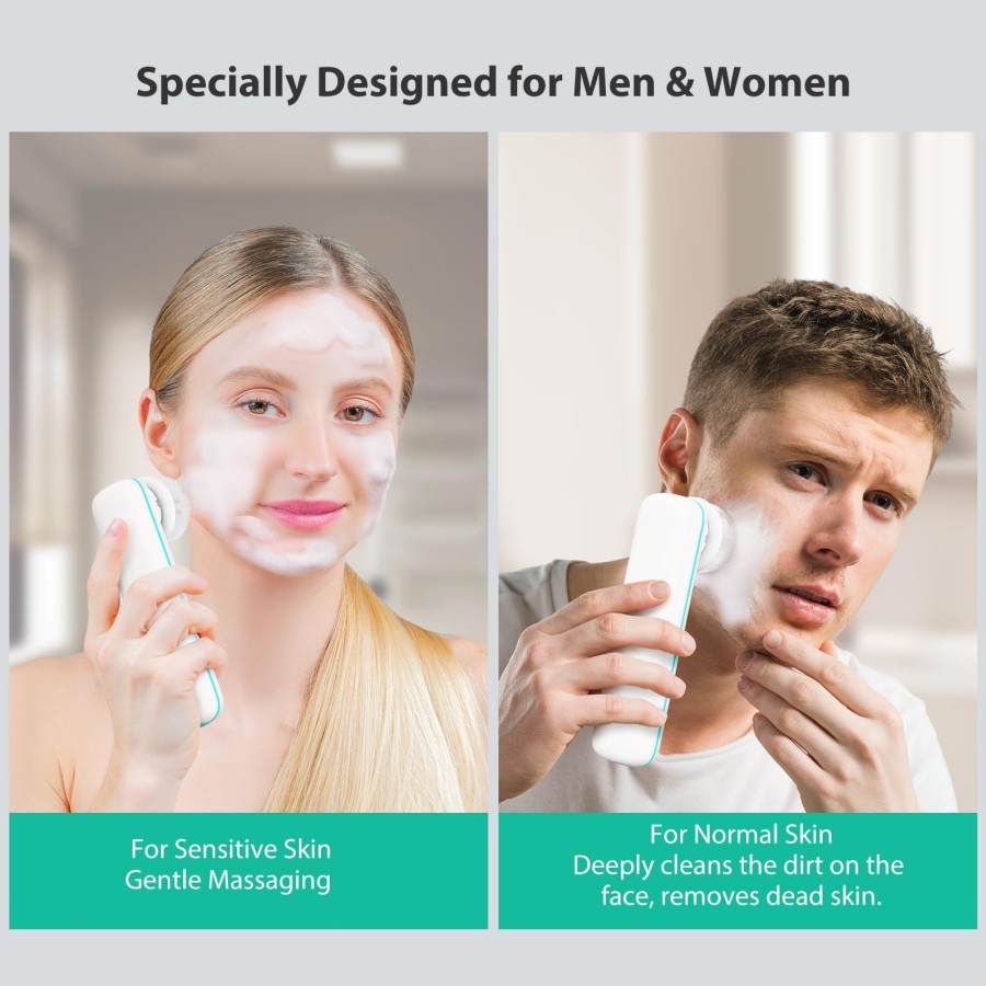 Escova de Limpeza Facial, Esfo - Silicone Face Scrubber Electric avaliação e preço