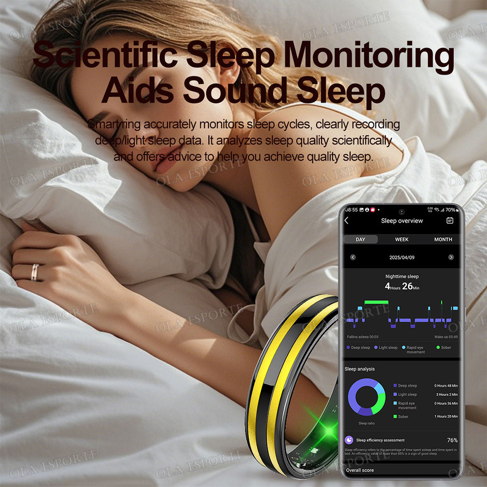 Novo Anel Inteligente Fino de  - Health Monitors avaliação e preço